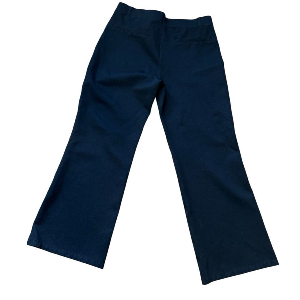Quince Black Boot Cut Flare Pants High-Rise - Picture 8 of 14